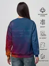 Женский свитшот / Кроули и Азирафель
