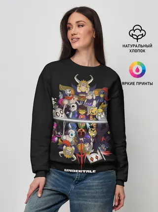 Женский свитшот / Undertale