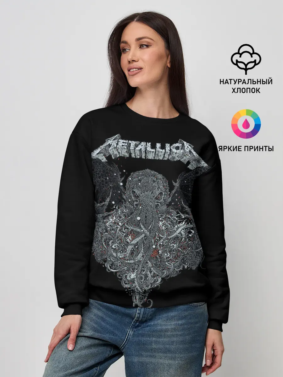 Женский свитшот / Metallica