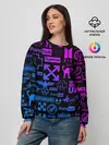 Женский свитшот / ЛУЧШИЕ ПРИНТЫ LOGOBOMBING