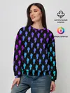 Женский свитшот / BILLIE EILISH PATTERN