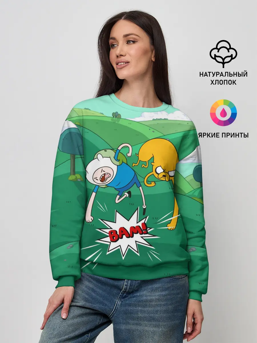Женский свитшот / Bam!