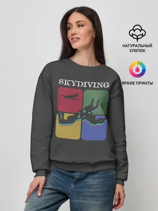 Женский свитшот / Skydiving