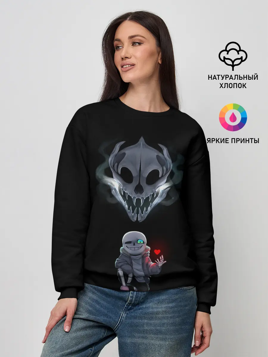 Женский свитшот / Undertale