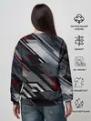 Женский свитшот / Металлическая текстура