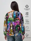 Женский свитшот / Джоджо все герои