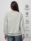 Женский свитшот / Лиса в наушниках