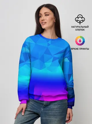 Женский свитшот / ABSTRACT NEON