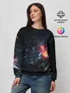 Женский свитшот / МЕДАЛЬОН ВЕДЬМАКА
