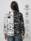 Женский свитшот / LIL PEEP LOGOBOMBING | ЛИЛ ПИП