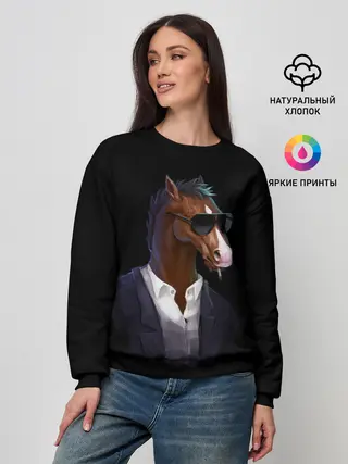 Женский свитшот / БоДжек Арт 2