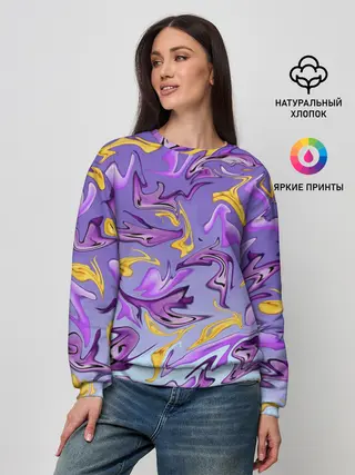 Женский свитшот / Абстракция