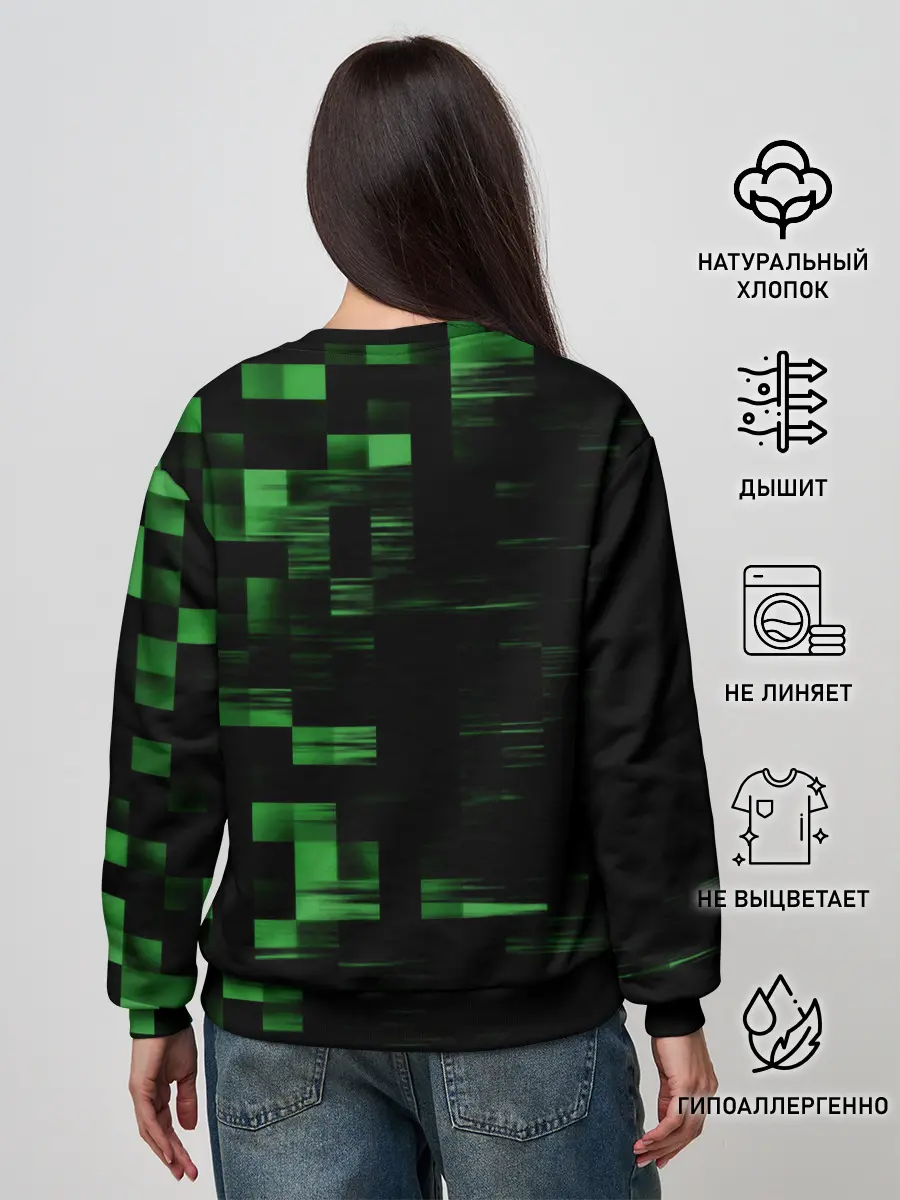 Женский свитшот / MINECRAFT.