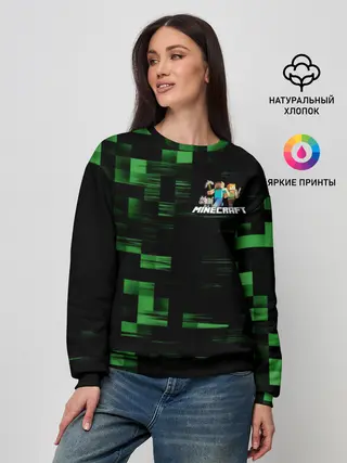 Женский свитшот / MINECRAFT.