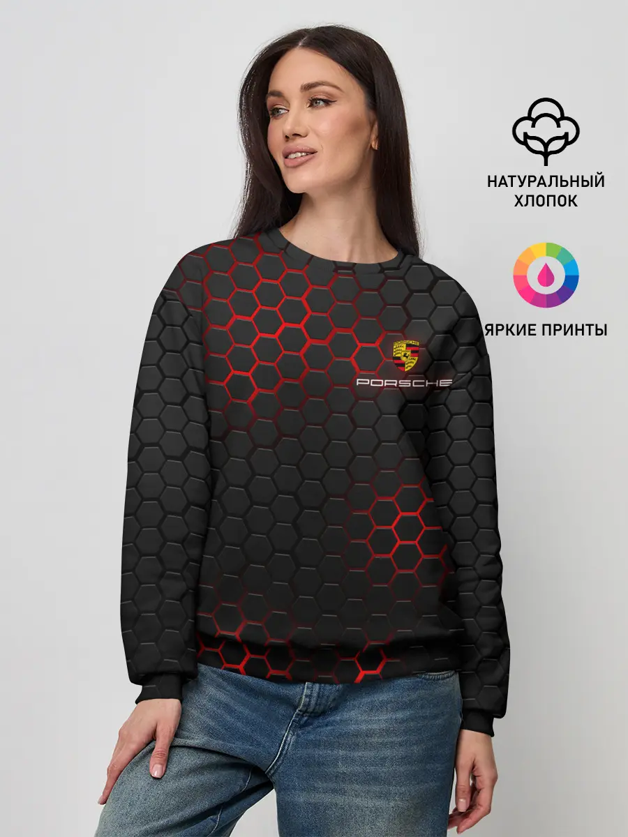 Женский свитшот / PORSCHE | ПОРШ