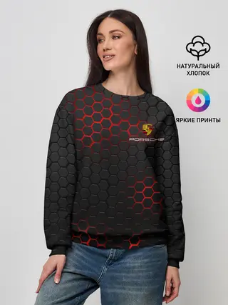 Женский свитшот / PORSCHE | ПОРШ