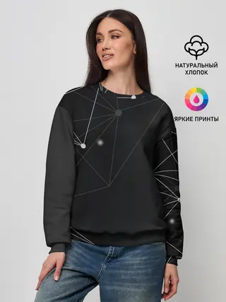 Женский свитшот / si-fi art