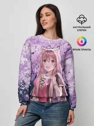 Женский свитшот / Восхождение героя щита