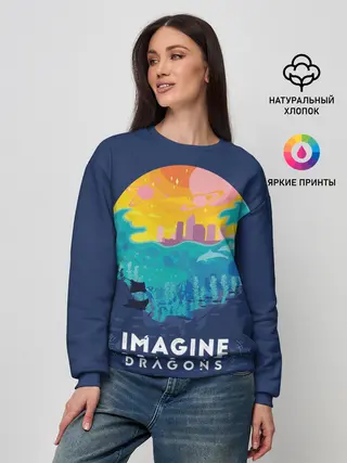 Женский свитшот / Imagine Dragons
