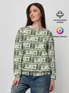 Женский свитшот / Денежная тема