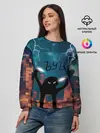 Женский свитшот / ЪУЪ Молнии