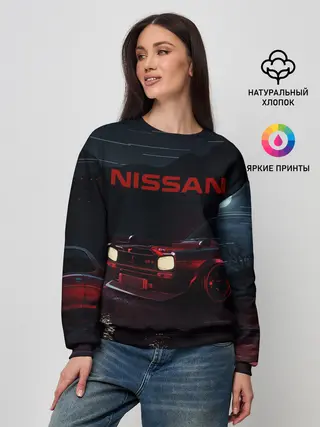 Женский свитшот / NISSAN | НИССАН