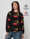 Женский свитшот / Вишенки