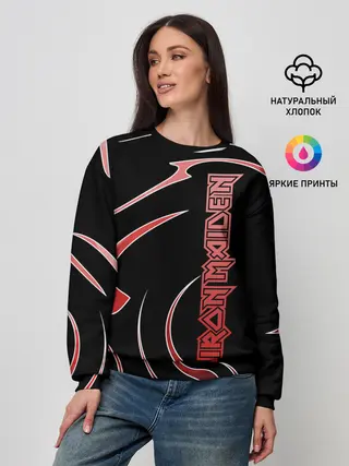 Женский свитшот / Iron Maiden