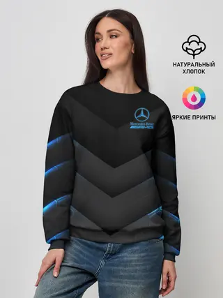 Женский свитшот / MERCEDES-AMG | МЕРСЕДЕС