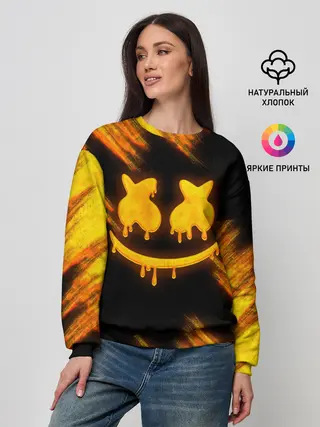 Женский свитшот / Marshmello