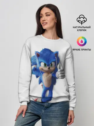 Женский свитшот / SONIC
