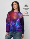 Женский свитшот / Universe Neon