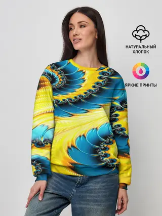 Женский свитшот / ABSTRACT EXCLUSIVE