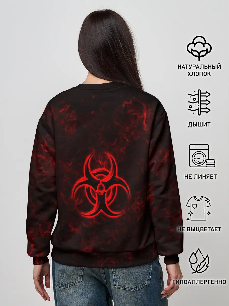Женский свитшот / BIOHAZARD