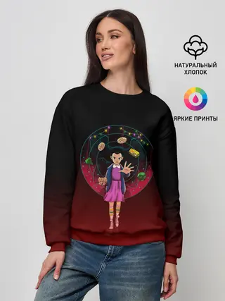 Женский свитшот / STRANGER THINGS