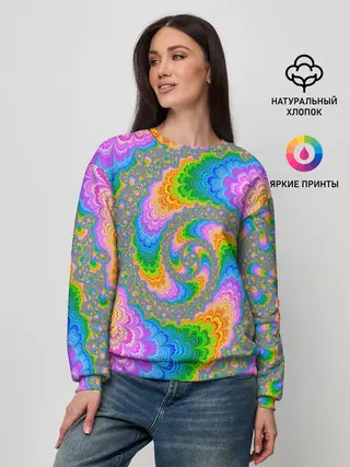 Женский свитшот / КИСЛОТНЫЕ РАЗВОДЫ