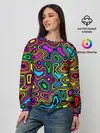 Женский свитшот / Психоделика