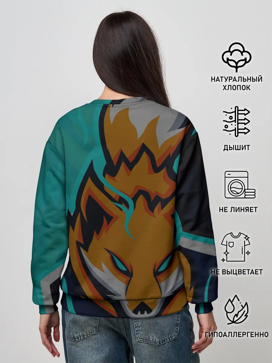 Женский свитшот / Форма Foxfire