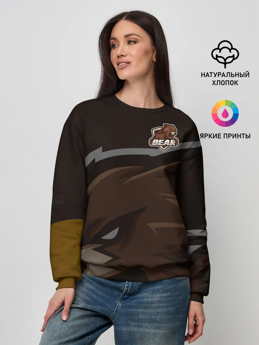Женский свитшот / Форма Bear