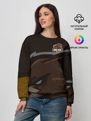 Женский свитшот / Форма Bear