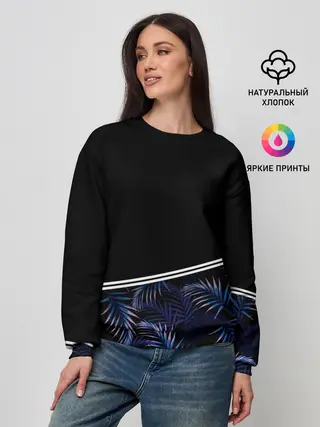 Женский свитшот / Тропические