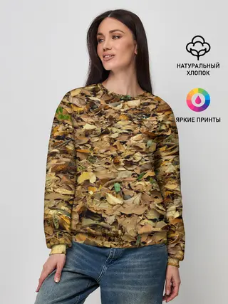 Женский свитшот / Листья