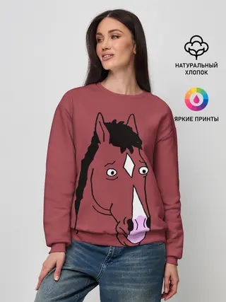 Женский свитшот / BoJack Horseman