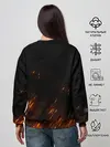 Женский свитшот / Burning Kamado