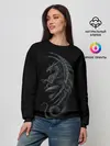 Женский свитшот / Black Dragon