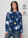 Женский свитшот / КОСМОКОТ