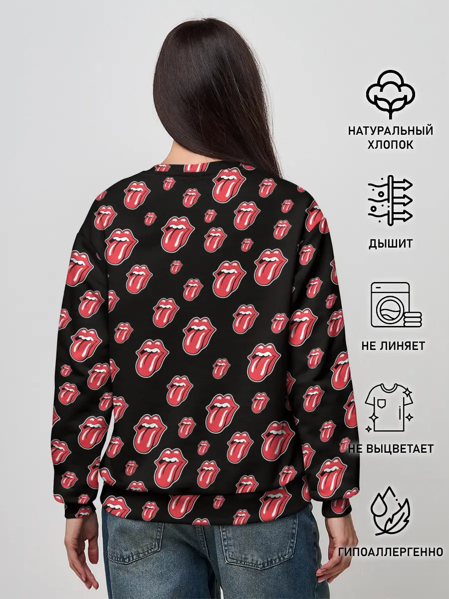 Женский свитшот / rolling stones