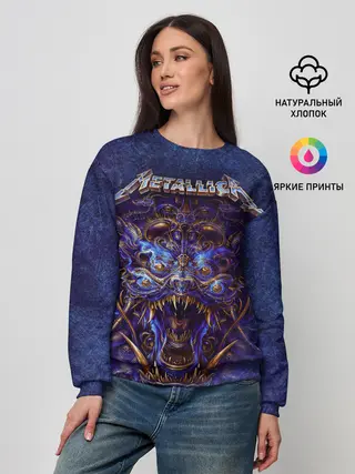 Женский свитшот / Metallica