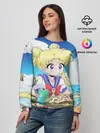 Женский свитшот / Пицца Мун