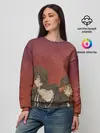 Женский свитшот / Дазай и Чуя